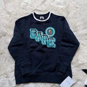 Bape Kid’s Crewneck Sweater with Logo